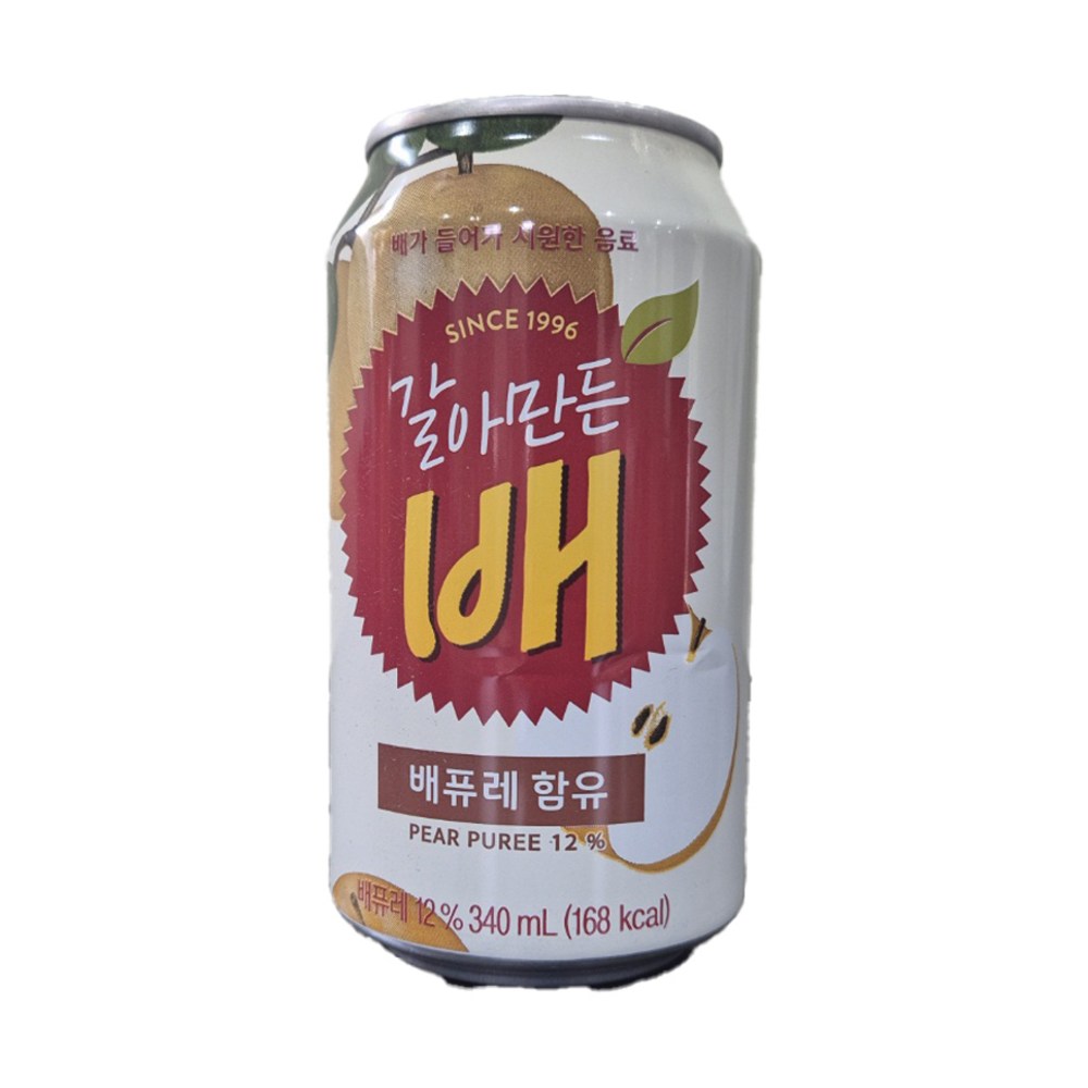 갈아만든배주스캔 해태