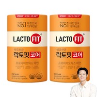 락토핏 코어 유산균 60p 120g 2개