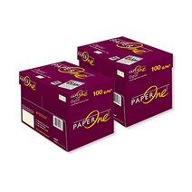 페이퍼원 A4용지 복사용지 A4 100g 2박스, A4, 4000매
