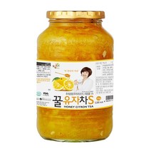 꽃샘 꿀유자차S 2kg (액상차 과일청 홈카페)