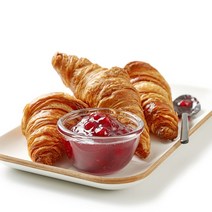 프랑스 브리도 크로아상 60gx35개/냉동생지/냉동빵, 1세트