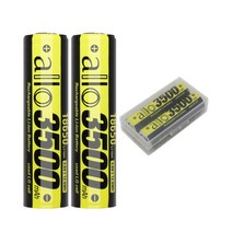 제이티원 알로 18650배터리 3500mAh 보호회로 LG셀 2알 케이스증정