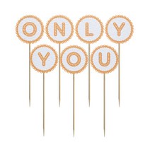 와니데코 미니파티픽 ONLY YOU, 화이트+연오렌지