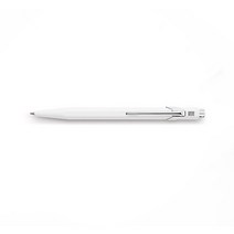 까렌다쉬 849 메탈 클래식 볼펜 0.7mm, 화이트, 1개