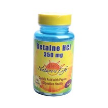 네이쳐스라이프 베타인 HCI 350mg 타블렛, 100개입, 1개