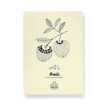 일러스트액자 FRUIT, 캔버스
