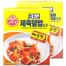 오뚜기 3분 제육덮밥소스, 150g, 2개