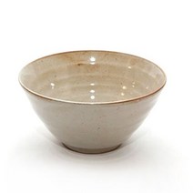 광주요 조합토 연갈빛 면그릇, 1개