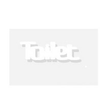 도어싸인 Toilet, 화이트, 1개