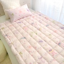 보떼하우스 순면 손누빔차렵패드, 보떼핑크
