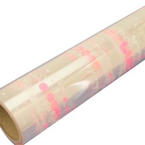 제일 투명포유 OPP비닐포장지 대, 핑크, 1개