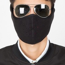 큐에스스포츠 자전거 방한 안면마스크 버프, 블랙
