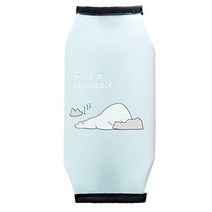 필립로지스틱 애니멀 실리콘 필통, 블루, 1개