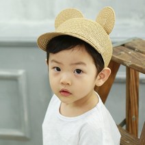 무슈 영유아동 미뉴 밀짚모자