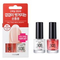컬러랩 네일토닉 시스템 메가 그로스 + 아쿠아 젤 세럼, 10ml, 1개