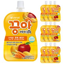 아이배냇 끙아 과일야채주스 80ml, 에이, 10개