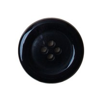 동화상가몰 야크코트 단추 I-2 23mm, 블랙 유광, 10개입