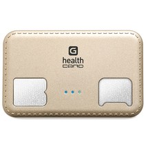 지헬스 휴대용 체지방 측정기 지카드, QSCD-0A, 핑크