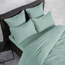 라흐두뜨 심플 컬러 마 이불 커버 F662706, grey green