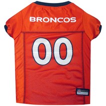 펫츠퍼스트 NFL 팀 저지 펫 웨어 애견 티셔츠, Broncos
