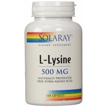 솔라레이 L-리신 500mg 캡슐, 120개입, 1개, 120정