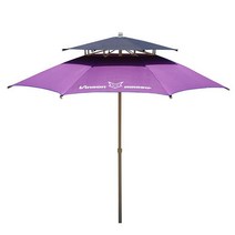 빈슨메시프 투톤 파라솔 일반형 2.4, 바이올렛, 1개