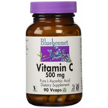 블루보넷 비타민 C 500mg 글루텐 프리 베지캡, 90개입, 1개