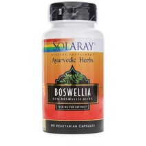 솔라레이 아유르베딕 허브 보스웰리아 450mg 베지테리안 캡슐, 60개입, 1개