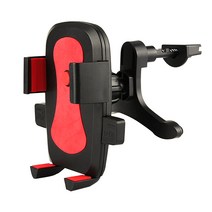 스프렉스 원터치 송풍구형 스마트폰 거치대, 블랙, 1개