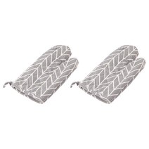 에이비엠코리아 C 북유럽 주방장갑, 그레이, 2개입