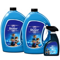 아토세이프 대용량 섬유향수 3L x 2p + 공병용기 450ml, 프레쉬 샤워, 1세트