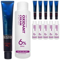 웰라 뉴콜레스톤 퍼펙트 퓨어컬러 염색제 80g + 산화제 100ml, 바이올렛 3/6, 6세트