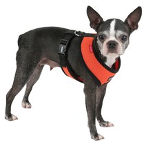 퍼피아 강아지 소프트 하네스 A PDCF-AC30, 오렌지