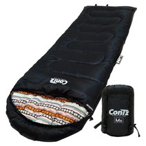 콘츠 포시즌 M9 침낭, 미드나잇 블랙 R, 1개