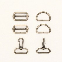 코하스아이디 가방끈 안티큐 연결고리세트 30mm, 앤틱, 2세트