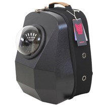 레드퍼피 스텔라 반려동물 우주선 가방, 블랙