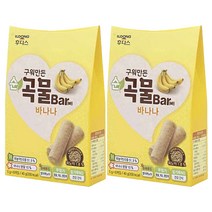 일동후디스 구워만든 순곡물바, 바나나맛, 2개