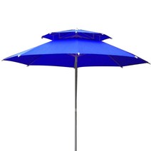 조아캠프 고정식 팔각 파라솔, 블루, 1개