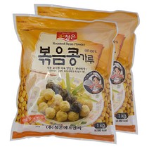 청은 볶음콩가루, 1kg, 2개
