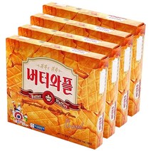 크라운 버터와플, 316g, 4개