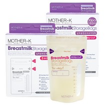 마더케이 일회용 이지컷 변온모유저장팩, 30매입, 2개