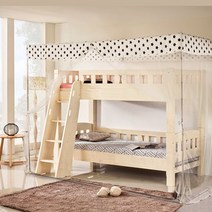 알뜨리 지퍼식 사각 모기장 세트, 블랙