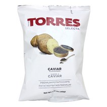 토레스 셀렉타 캐비어 감자칩, 40g, 20개
