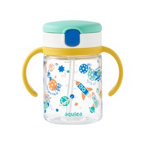 릿첼 AQ 빨대컵 200ml + 타입, 그린, 1개