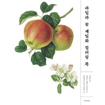[디자인이음]과일과 꽃 세밀화 컬러링 북, 디자인이음, 가와데쇼보신사 편집팀