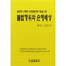 불법행위 손해배상 관련법률문제의 해결을 불법행위와 손해배상, 법문북스, 김만기 저