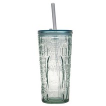 글라스몰 San Miguel Coca-Cola 빨대 드링크자 9008, 500cc, 1개