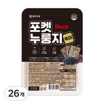 엄마사랑 포켓누룽지 흑미, 33g, 26개