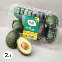 돌 페루산 점보 아보카도, 2kg, 2개