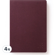 이든디자인 반양장 도트 노트 A5, R, 4개